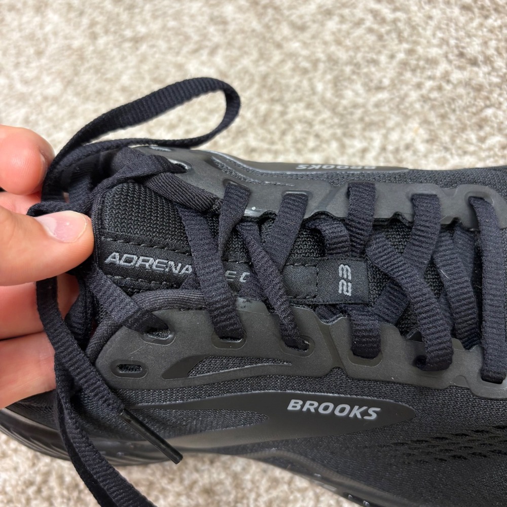 Brooks Adrenaline GTS 23 Womens 9 Extra Wide 2E Black Running Shoes Athletic - Picture 4 of 7